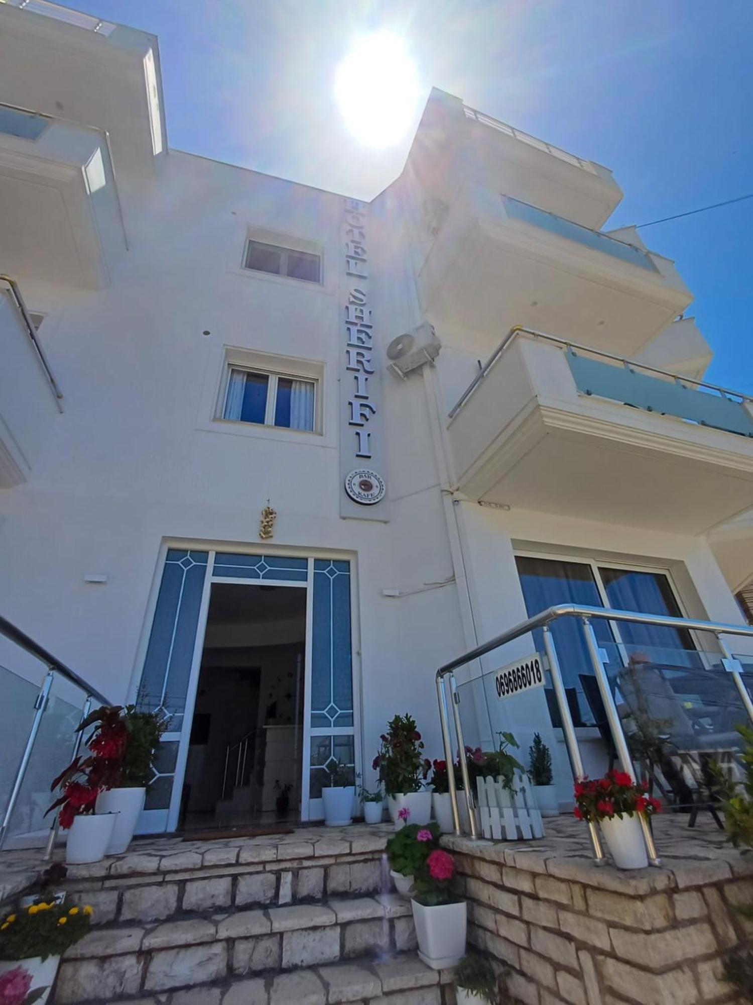 Hotel Sherifi Sarandë Eksteriør billede